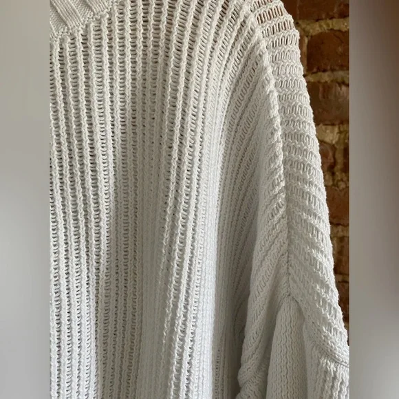 Loft Texture Cotton Sweater - Picture 2 of 6